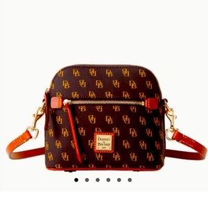 Dooney and Bourke brown crossbody small handbag